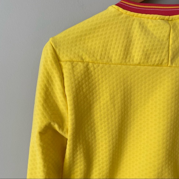 GALVIN GREEN Women's DISA Insula Pullover Sweater Sweatshirt lemon Yellow Medium - Picture 6 of 14